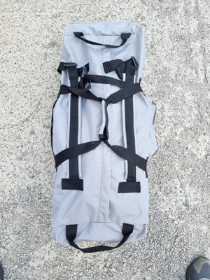 Сумка - рюкзак Британка військовий непромокний 80л світло-сірий 1702331899 фото