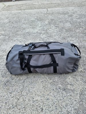 Сумка - рюкзак Британка військовий непромокний 80л сірий 1702331901 фото