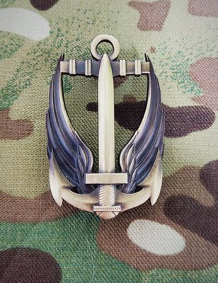 Кокарда, Беретний знак морської піхоти ВМС латунний 1741365790 фото