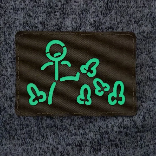 Патч / шеврон Пінатель Laser Cut чорний 2224680286 фото