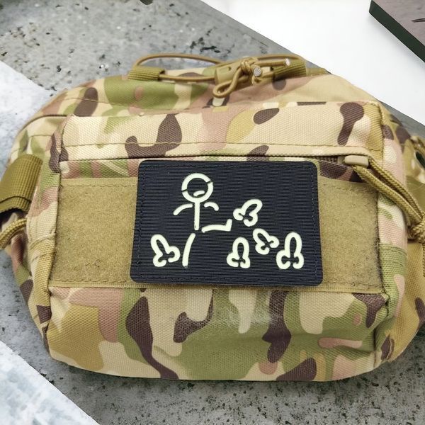 Патч / шеврон Пінатель Laser Cut чорний 2224680286 фото