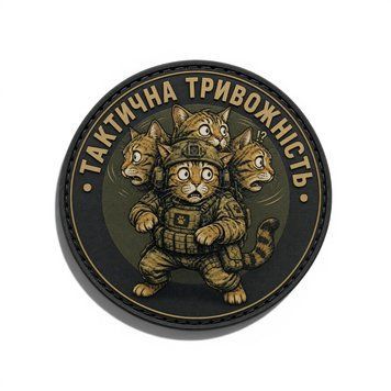 Патч / шеврон Тактическая тревожность 3120281237 фото