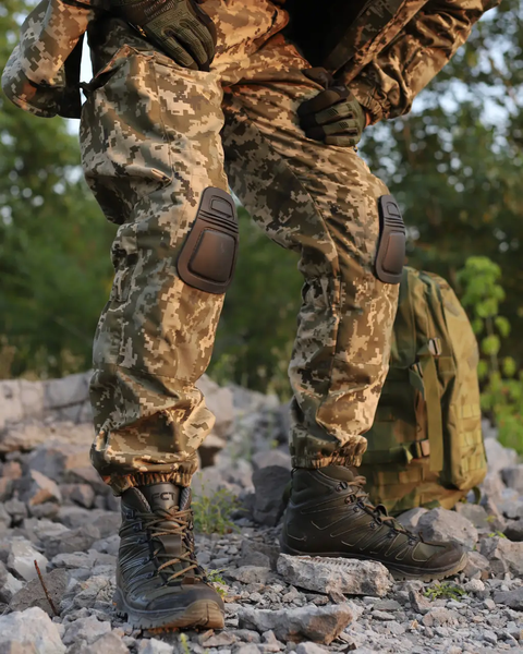 Костюм тактичний Гірка 5 півдемісезон піксель з налокітниками та наколінниками 46 1781139464 фото