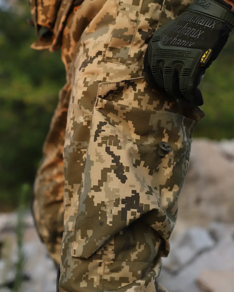 Костюм тактичний Гірка 5 півдемісезон піксель з налокітниками та наколінниками 46 1781139464 фото