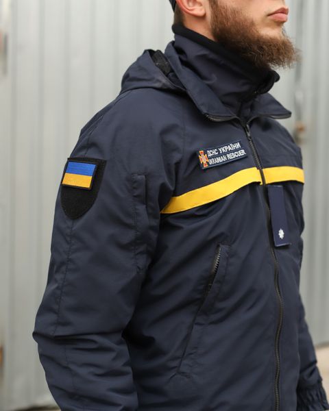 Куртка Ветровка Патрол для ГСЧС на сетке синяя 40/46 170311 фото