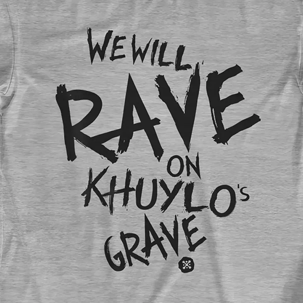 Футболка мужская оверсайз &ldquo;We will Rave on Khuylo&rsquo;s Grave&rdquo; KG-TMO_8 фото