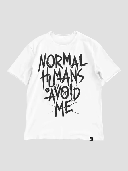 Футболка чоловіча оверсайз &laquo;Normal Humans Avoid Me&raquo; NPA-TMO_5 фото