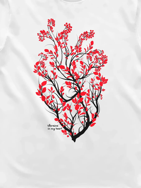 Футболка мужская "Ukraine In My Heart" UIMH-TM фото