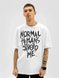 Футболка чоловіча оверсайз &laquo;Normal Humans Avoid Me&raquo; NPA-TMO_5 фото 1