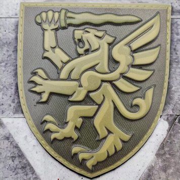 Патч / шеврон 80 ОДШБр олива на липучці 2179805657 фото