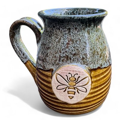 Чашка ручної роботи Бджілка (варіант 2) 2186694428 фото