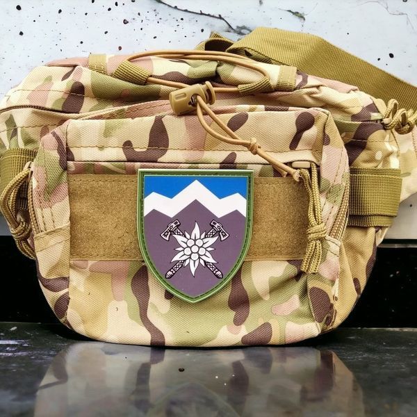 Патч-шеврон ЗСУ 10 окрема гірсько-штурмова бригада ОК Захід 4432 фото