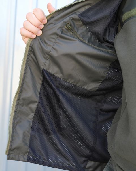 Куртка Ветровка Патрол водонепроницаемая хаки на сетке 46 170309 фото