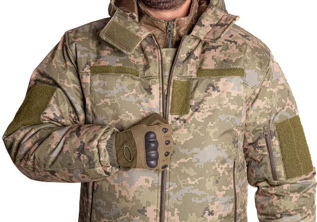 Костюм зимовий Softshell MM14 піксель ЗСУ на синтепоні 42 1293 фото