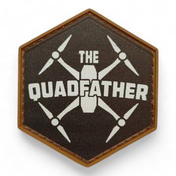 Патч / шеврон "The Quadfather" (Четвероногий батько) 2435198584 фото