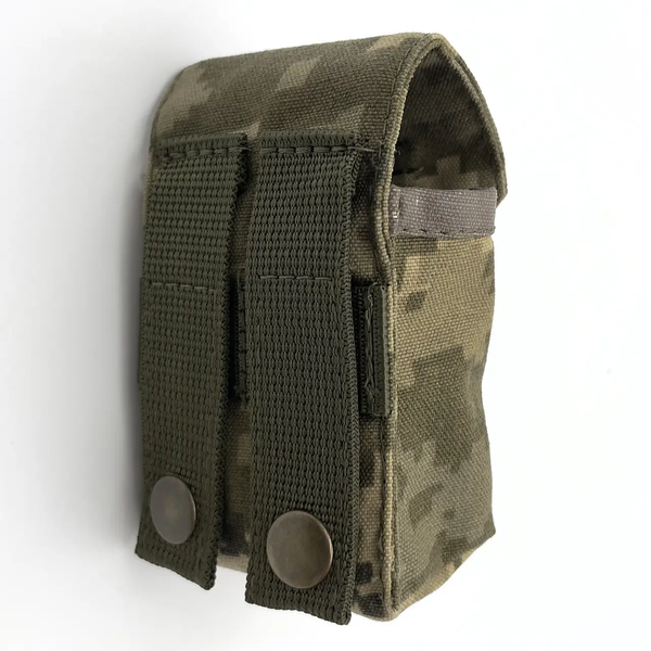 Подсумок под гранату IRR Cordura 500D Пиксель MM-14 (olive) Molle 2080370282 фото