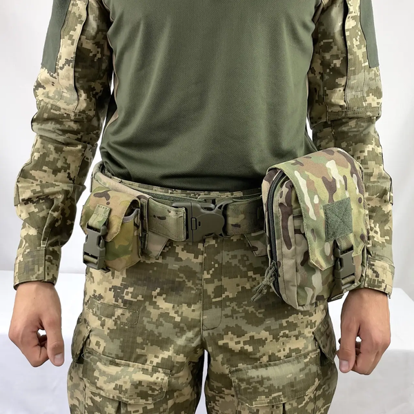 Тактична армійська аптечка IRR Cordura 500D Мультикам (multicam) утилітарний підсумок, медичний органайзер 2080370341 фото