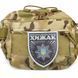 Патч / шеврон Патрульная полиция Украины Хищник черный 2773586335 фото 2