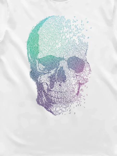 Футболка чоловіча "Music Skull" MS-TM фото