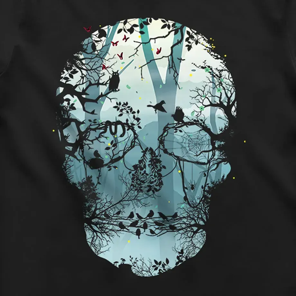 Футболка мужская &laquo;Forest Skull&raquo; FS-TM фото