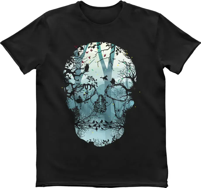 Футболка мужская &laquo;Forest Skull&raquo; FS-TM фото