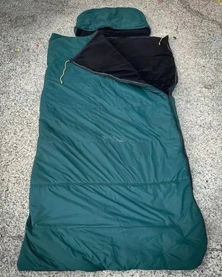 Спальный мешок зимний одеяло на синтепоне и флисе 100х210 хаки 1702316062 фото
