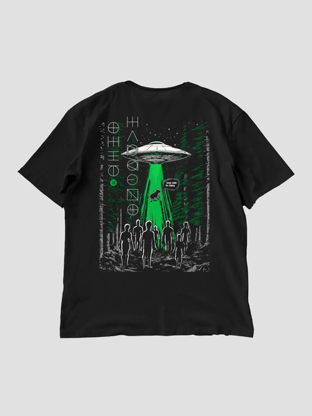 Футболка мужская оверсайз &laquo;UFO X Cappy (Капибара)&raquo; CAPU-TMO фото