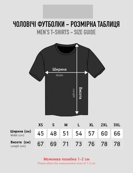 Футболка чоловіча “Eat, Sleep, Bavovna, Repeat” ESBR-TM-GM-3XL фото