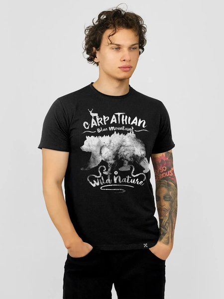 Футболка мужская «Голубые горы Карпат» CBM-TM_13 - фото Футболка мужская «Голубые горы Карпат» CBM-TM_13 фото