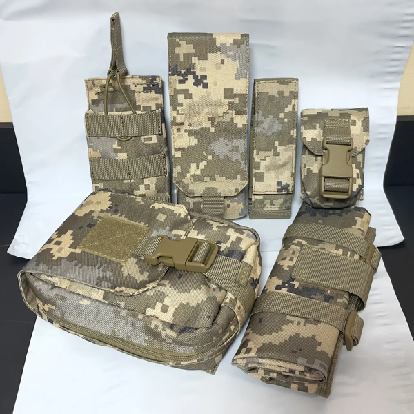 Підсумок під гранату Піксель з Molle системою поліестер 2080370177 фото