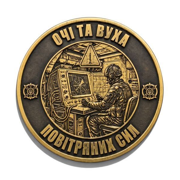 Коин - памятная монета радиотехнические войска 3236388894 фото