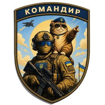 Патч / шеврон Командир 3055303921 фото