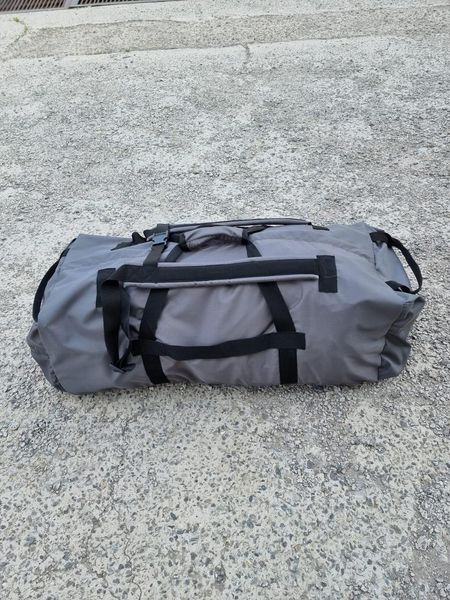 Сумка - рюкзак Британка военный непромокаемый 80л серый 1702331901 фото