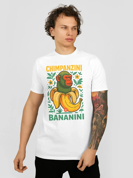 Футболка мужская «Chimpanzini Bananini» CBN-TM - фото Футболка мужская «Chimpanzini Bananini» CBN-TM фото