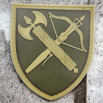 Патч / шеврон ЗСУ Центральне управління військової служби правопорядку польовий 2200153768 фото