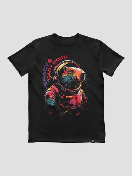 Футболка мужская &laquo;Spacy Capy Mood (Капибара)&raquo; CAPSP-TM_13 фото