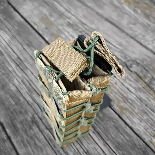 Підсумок тактичний АК моллі під магазин піксель ЗСУ одинарний/подвійний 1702316034 фото