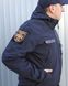 Куртка тактическая Хантер Софтшелл темно-синяя на сетке 46 1722942566 фото 2