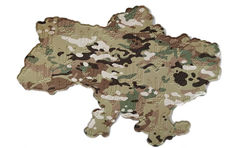 Велкро панель для шевронов Карта Украины мультикам 2153775314 фото