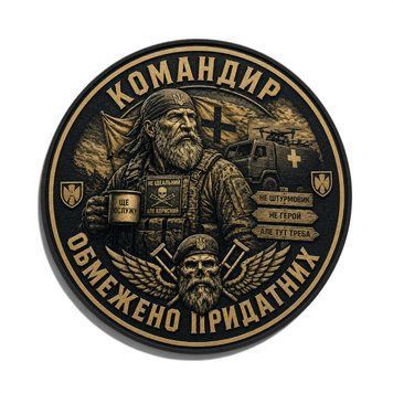 Патч / шеврон Командир ограниченно годных 3055317448 фото