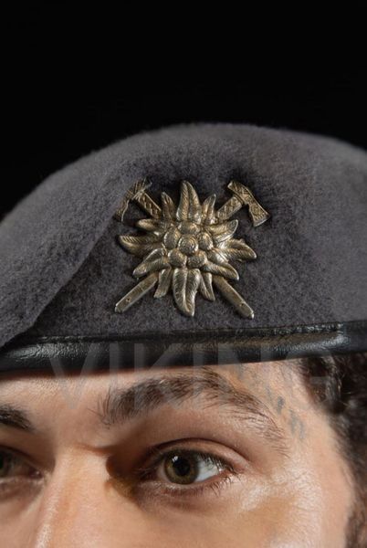Берет Гірської піхоти Едельвейс крапля темно-сірий M / 55-56 1969982824 фото