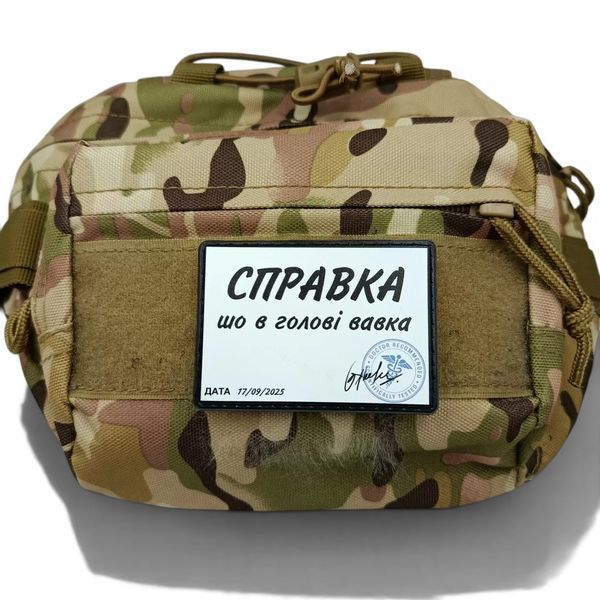 Патч / шеврон Справка, что в голове вавка 3024714924 фото