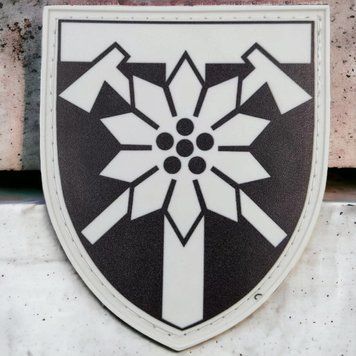 Патч-шеврон ЗСУ 128 окрема гірсько-штурмова Закарпатська бригада ОК Захід 4406 фото