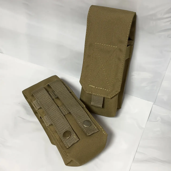 Подсумок для магазинов АК-2 Койот Oxford 1200D двойной Molle закрытый 2080370187 фото