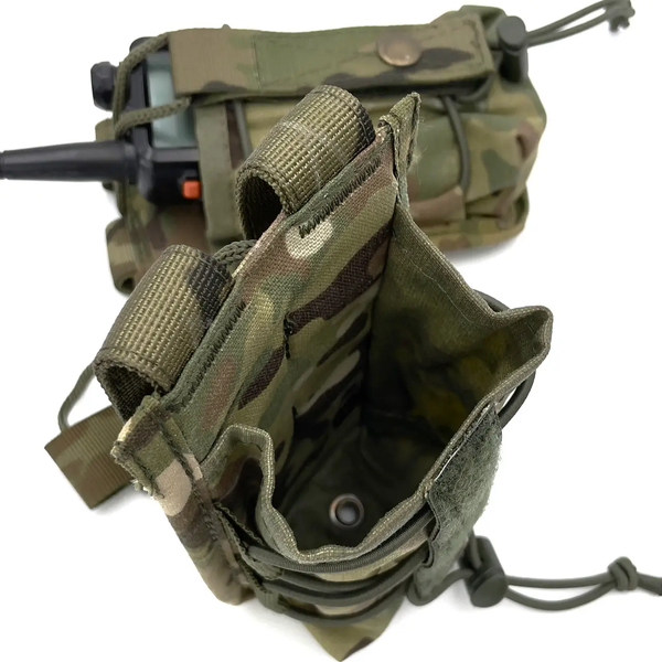 Подсумок под рацию Cordura 500D Мультикам (multicam) Molle чехол держатель для рации 2080370310 фото