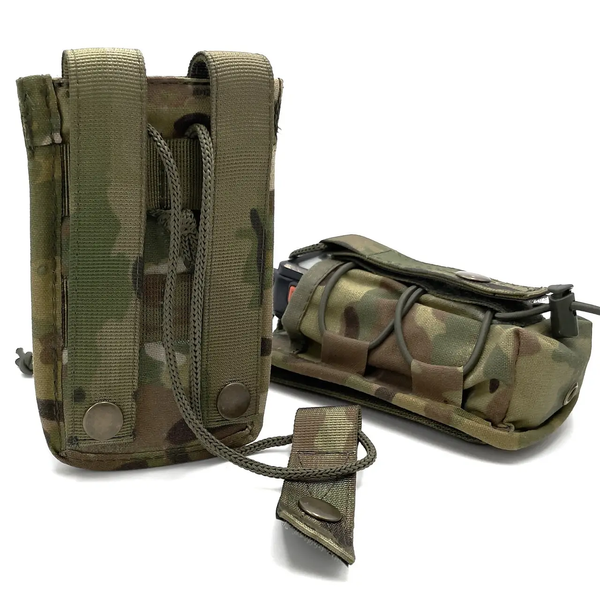 Подсумок под рацию Cordura 500D Мультикам (multicam) Molle чехол держатель для рации 2080370310 фото