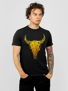 Футболка мужская "Desert Cow Skull" DCS-TM_6 фото