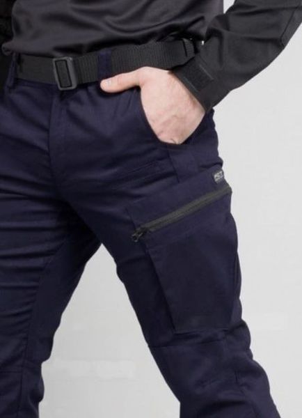 Летние брюки Джинсы темно-синие 46 1722935076 фото