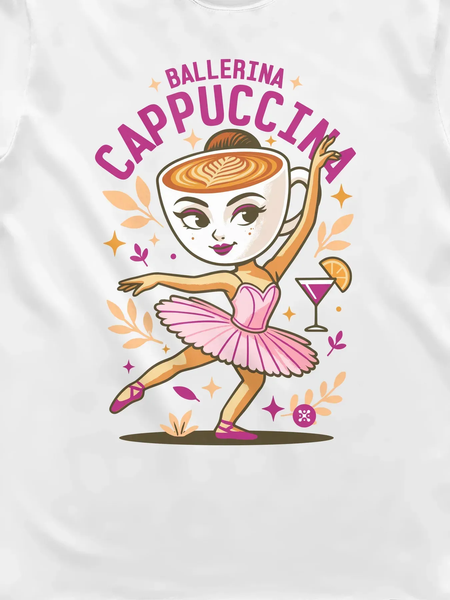Футболка чоловіча "Ballerina Cappuccina" BCAP-TM фото