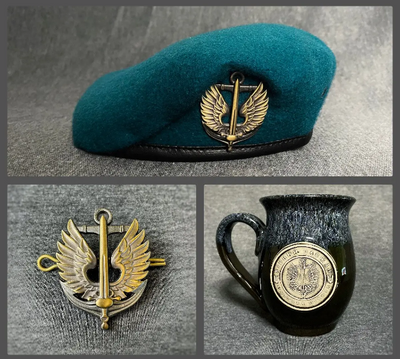 Набор Морская пехота - берет с кокардой + чашка 21240 фото